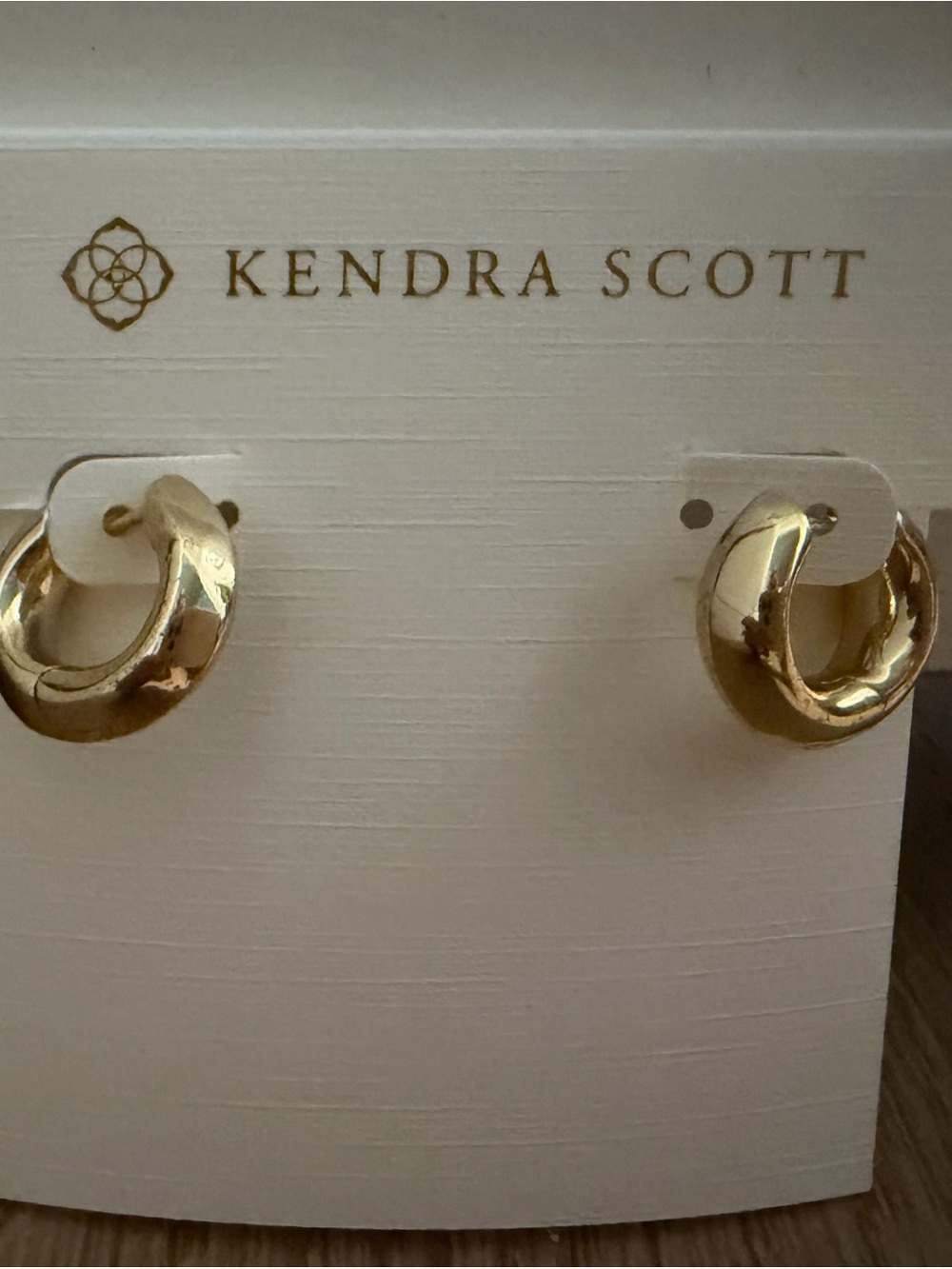 Kendra Scott Gold Huggie Earrings